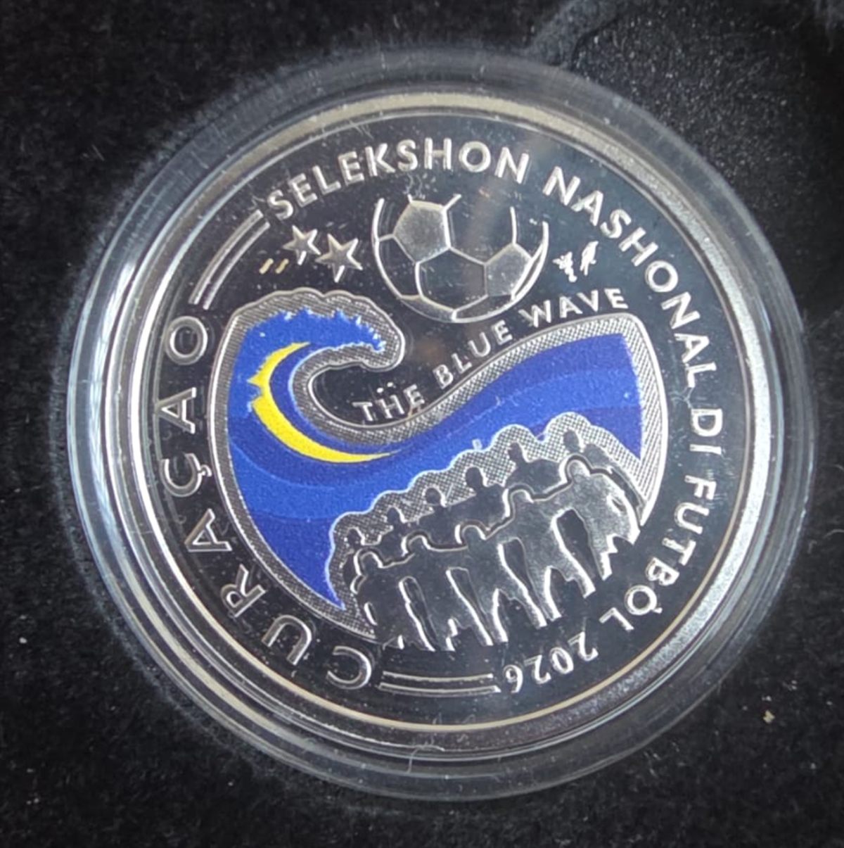 Moneda Curazao plata .925
