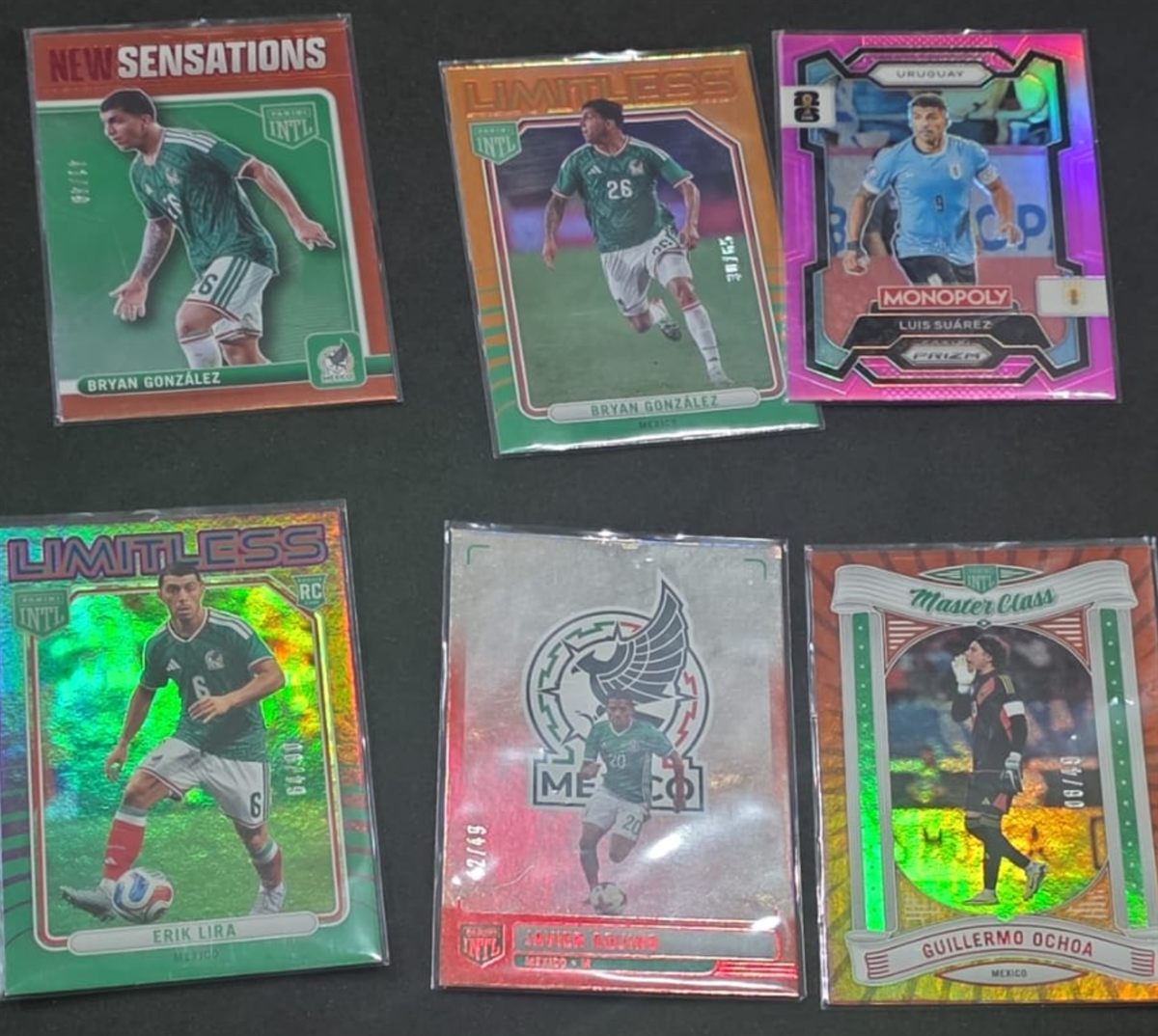 Tarjetas Numeradas Panini